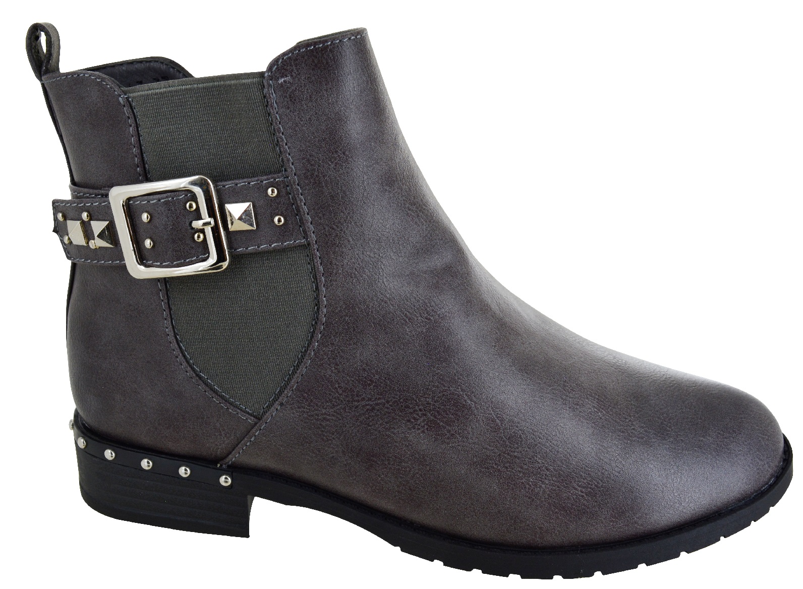 low heel casual boots